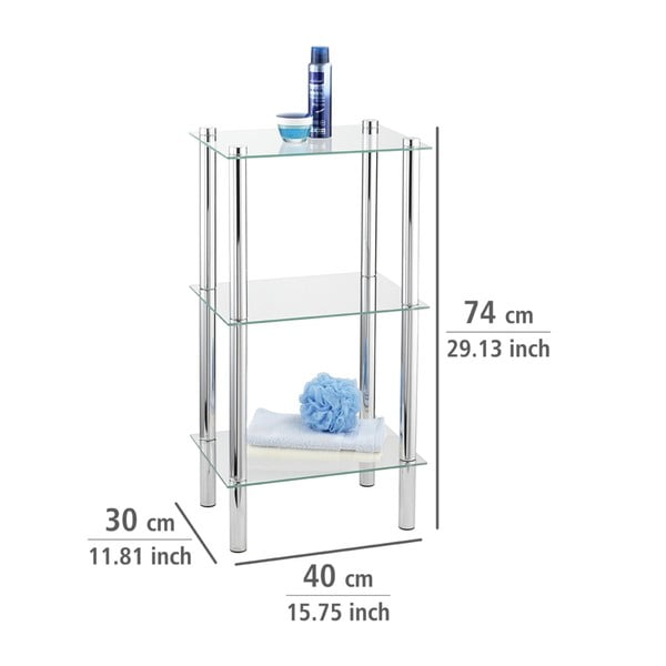 Polička s 3 dielmi Wenko Yago-image-1