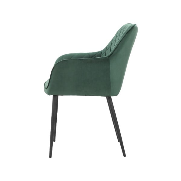 Zelené čalúnené jedálenské kreslá v súprave 2 ks Elvira – Støraa-image-3