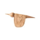 Soška v tvare vtáčika z dubového dreva Gazzda