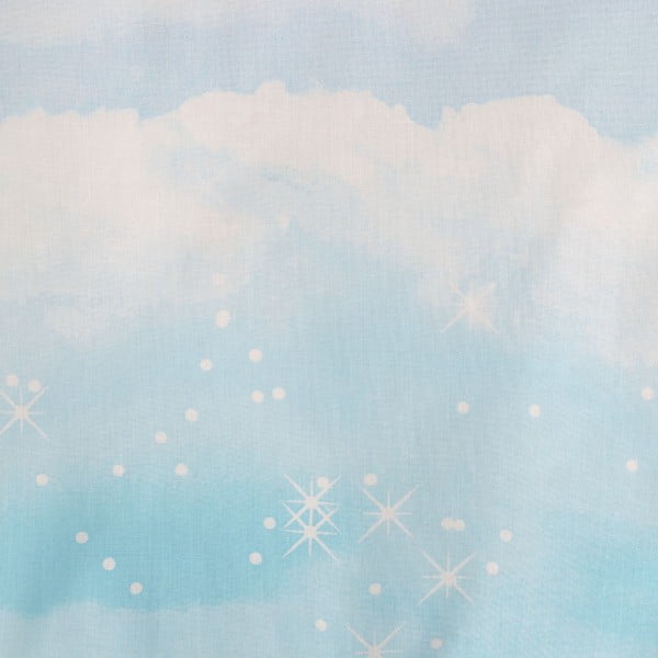 Modré/ružové detské obliečky na jednolôžko 135x200 cm Ombre Rainbow Clouds – Catherine Lansfield-image-4