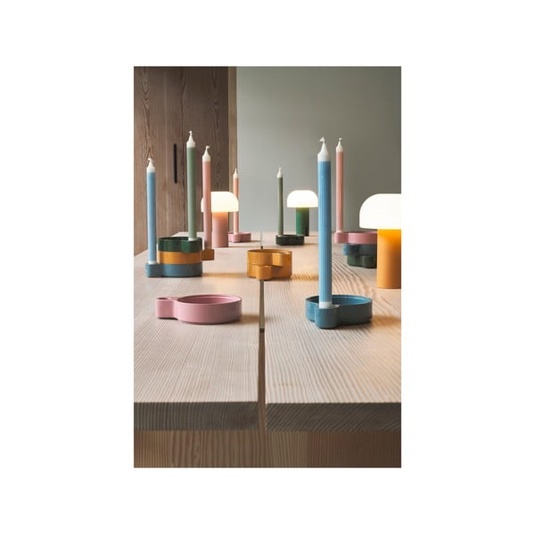 Biela/zelená LED stolová lampa (výška 22,5 cm) Styles – Villa Collection-image-3