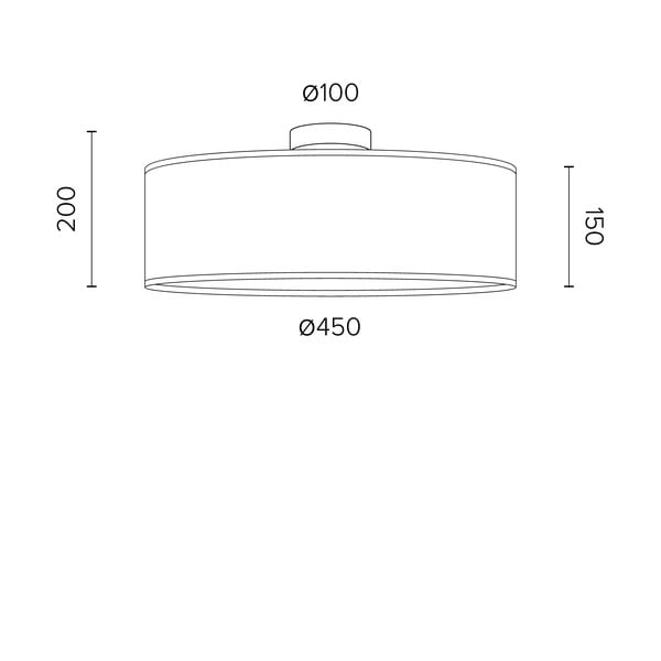 Stropné svietidlo z dubovej dyhy Sotto Luce TSURI XL, ø 45 cm-image-2