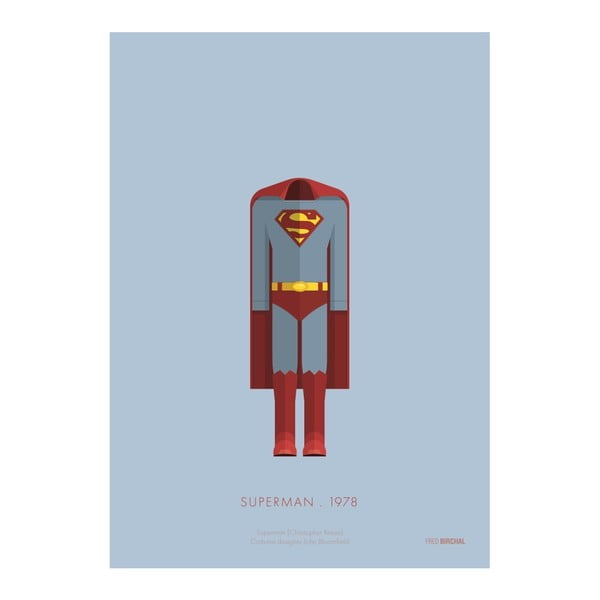 Plagát Costume Artwork Superman