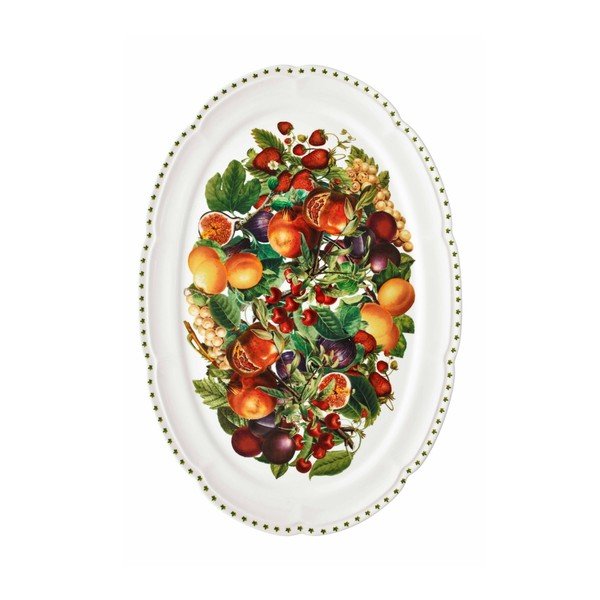 Tácka z kostného porcelánu 35x50 cm Le Primizie – Brandani