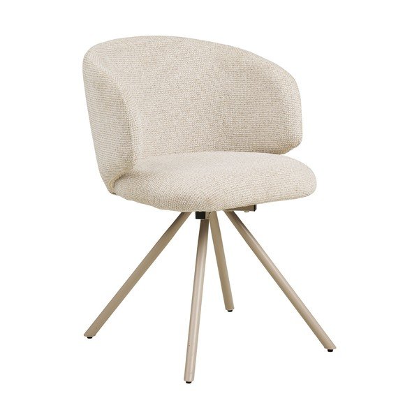 Béžová čalúnená jedálenská stolička Fulham – House Nordic