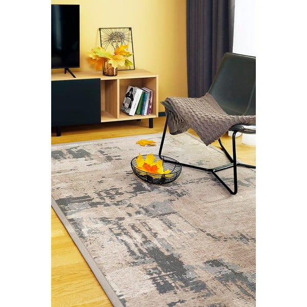 Hnedý obojstranný koberec Narma Nedrema, 100 x 160 cm-image-1