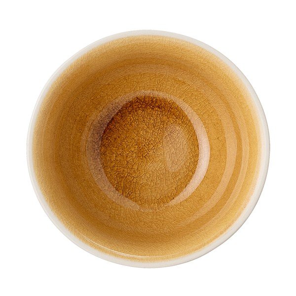 Žltá miska z kameniny Bloomingville Rani, ø 13 cm-image-2