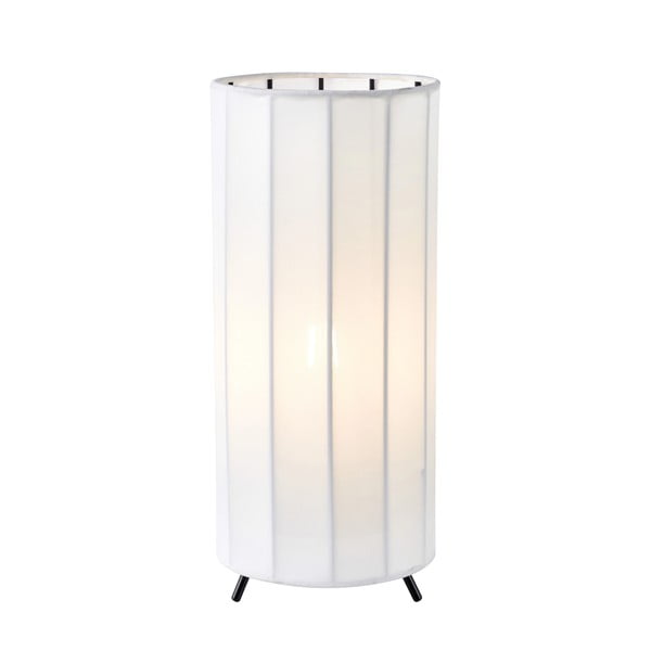 Čierno-biela stolová lampa s textilným tienidlom (výška 31,5 cm) Hikari – Markslöjd