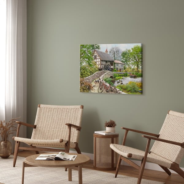 Obraz 60x80 cm Watermill - Styler-image-2