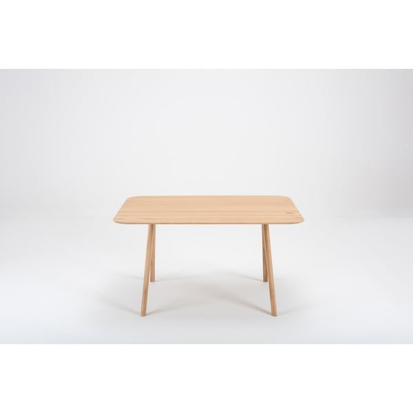 Jedálenský stôl z dubového dreva Gazzda Ava, 140 x 90 cm-image-1