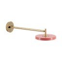 Ružové LED nástenné svietidlo so stmievačom ø 15 cm Asteria Wall Long – UMAGE