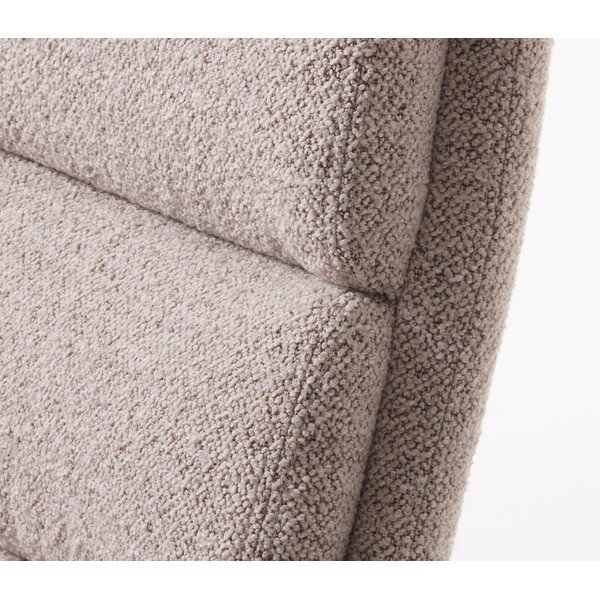 Svetlosivé relaxačné kreslo s podnožkou z textílie buklé Sifton – Unique Furniture-image-4