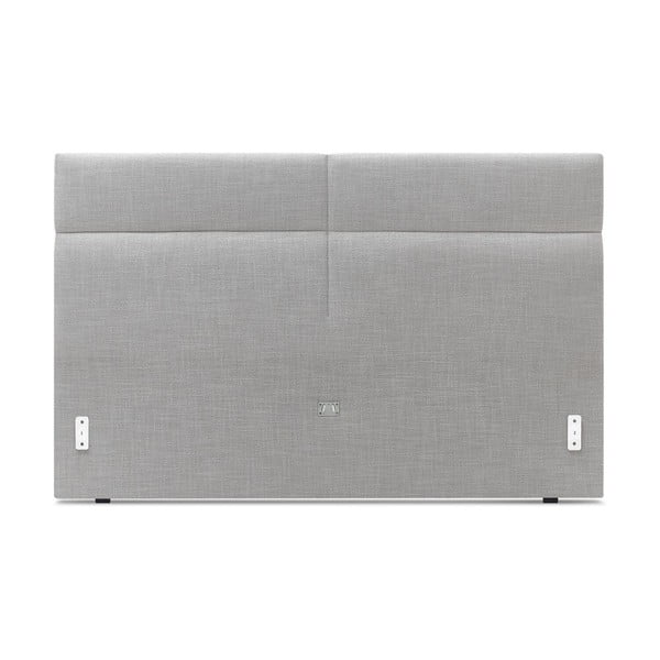 Sivá dvojlôžková posteľ Bobochic Paris Elyna Light, 180 x 200 cm-image-3