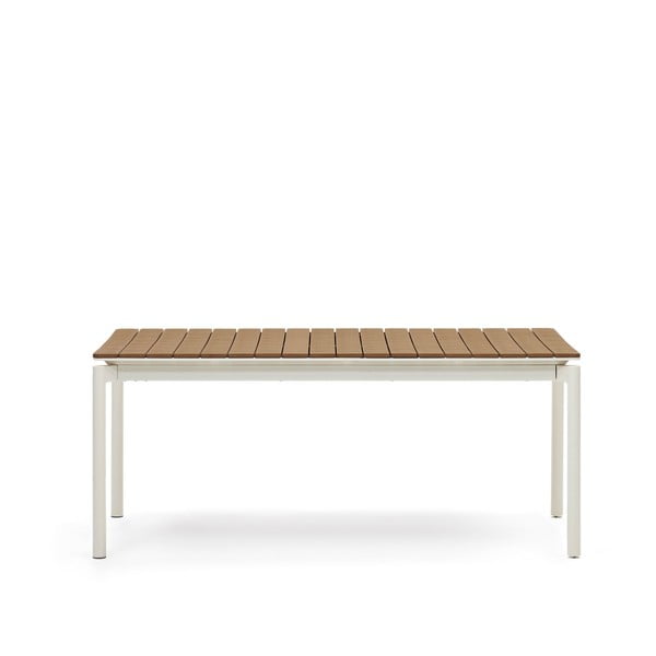 Hliníkový záhradný jedálenský stôl 100x180 cm Canyelles – Kave Home