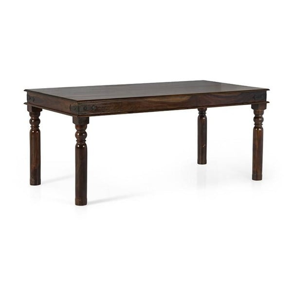 Jedálenský stôl z masívneho palisandrového dreva SOB Alex, 150 x 90 cm