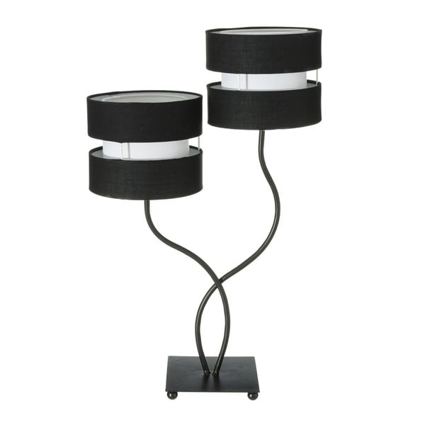 Čierna stolová lampa Ixia Modern