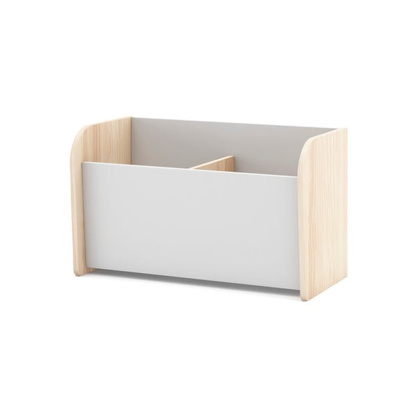 Biela detská knižnica 70x42 cm Esteban – Marckeric-image-2