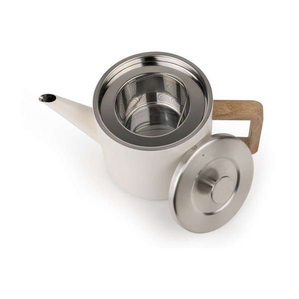 Slonovinová kanvica na čaj z nehrdzavejúcej ocele so sitkom 1,1 l Duet Narvik – Bredemeijer-image-4