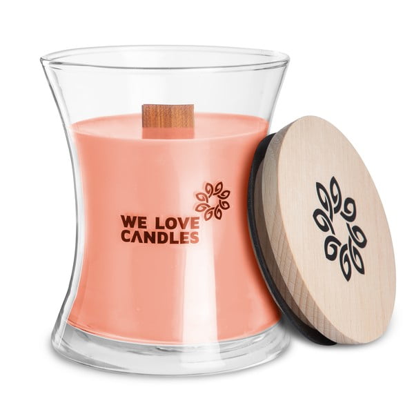 Sviečka zo sójového vosku We Love Candles Rhubarb & Lily, doba horenia 64 hodín