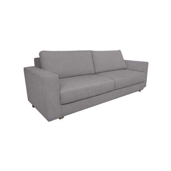 Svetlosivá trojmiestna rozkladacia pohovka Kooko Home Soul-image-1