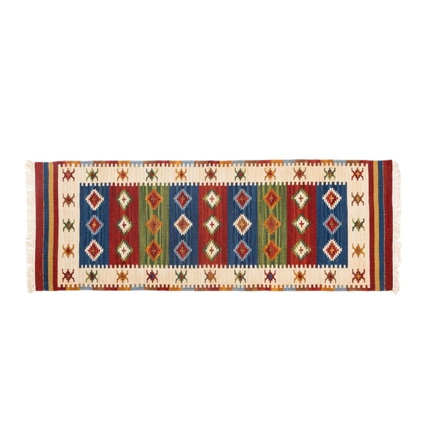 Ručne tkaný koberec Kilim Dalush 308, 180x65 cm