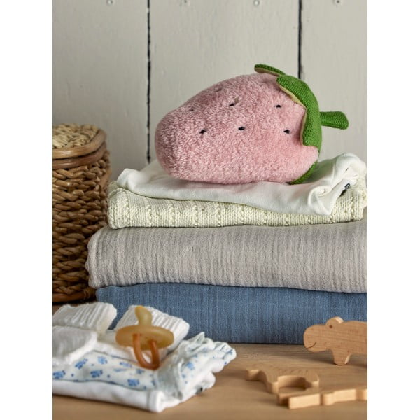 Béžová mušelínová detská deka 100x80 cm Muslin - Bloomingville Mini-image-4