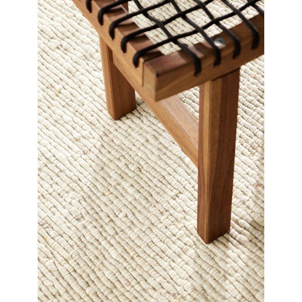 Krémovobiely ručne tkaný vlnený okrúhly koberec ø 200 cm Bexley Woolwich – Ted Baker-image-2
