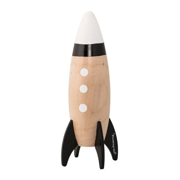 Detská hračka z bukového dreva Bloomingville Toy Rocket