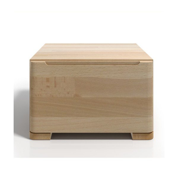 Nočný stolík z bukového dreva so zásuvkou SKANDICA Sparta
