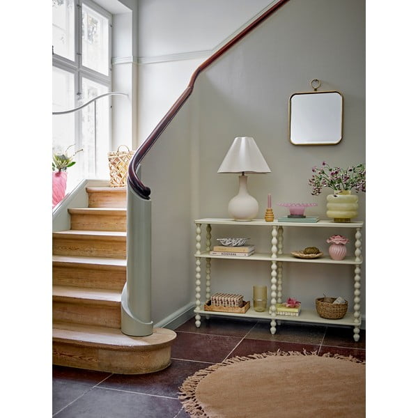 Krémový konzolový stolík 30x120 cm Salino – Bloomingville-image-1