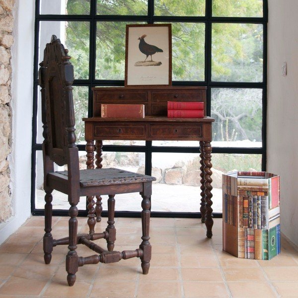 Kartónový odpadkový kôš Books-image-3
