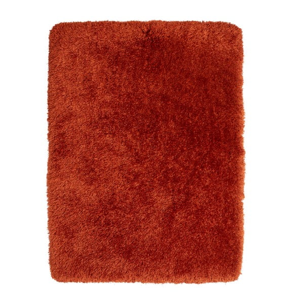 Červený koberec s vyšším vlasom Think Rugs Montana, 150 × 230 cm