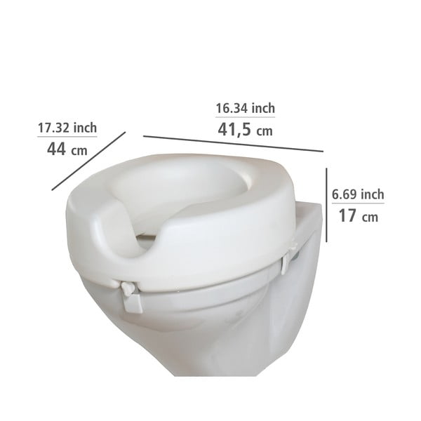 Zvýšené WC sedadlo Secura – Wenko-image-4