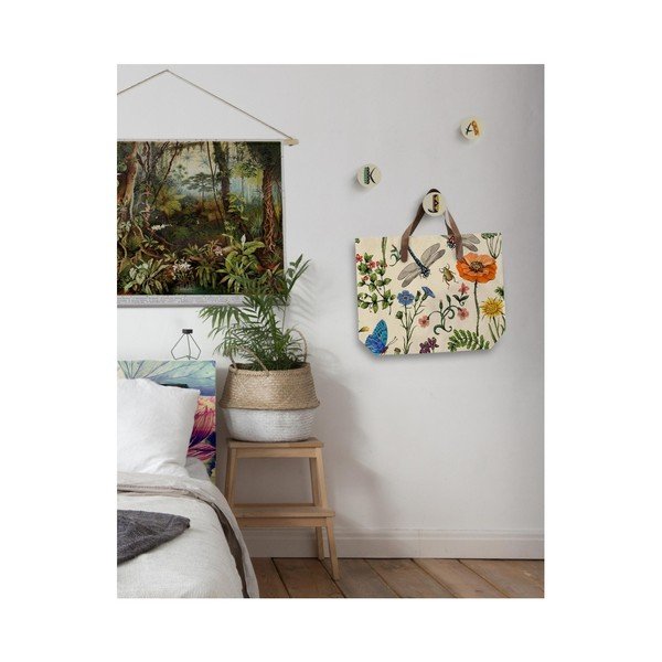 Plátená taška s uchom z imitácie kože Surdic Bella-image-1