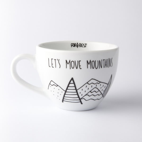 Veľký hrnček Let´s Move Mountains, 300 ml