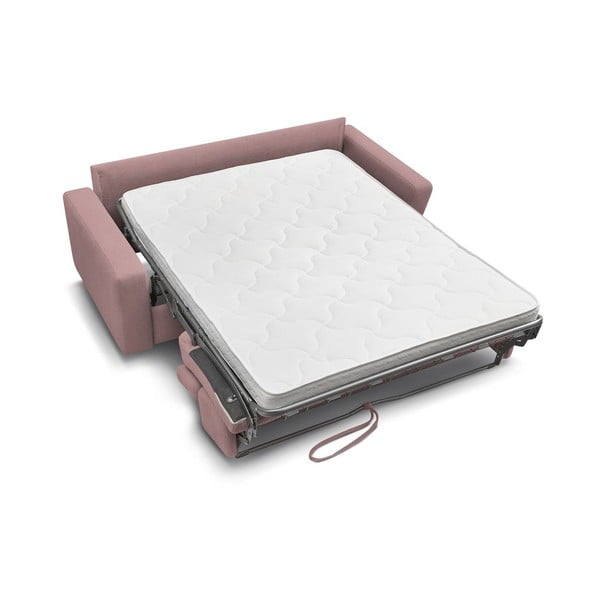 Ružová rozkladacia pohovka 195 cm Monaco – Bobochic Paris-image-4