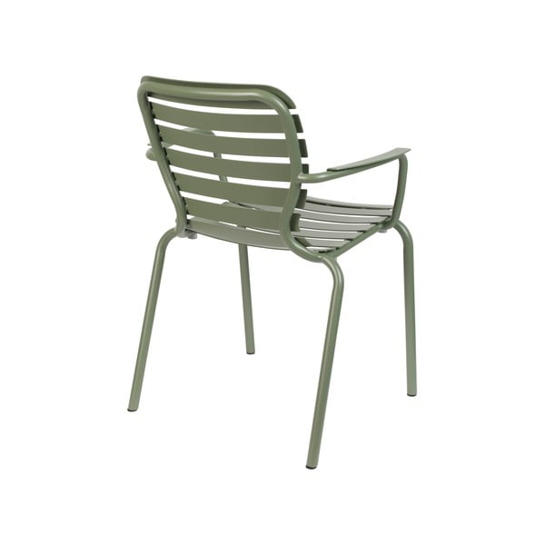 Svetlozelené kovové záhradné stoličky v súprave 2 ks Vondel – Zuiver-image-4