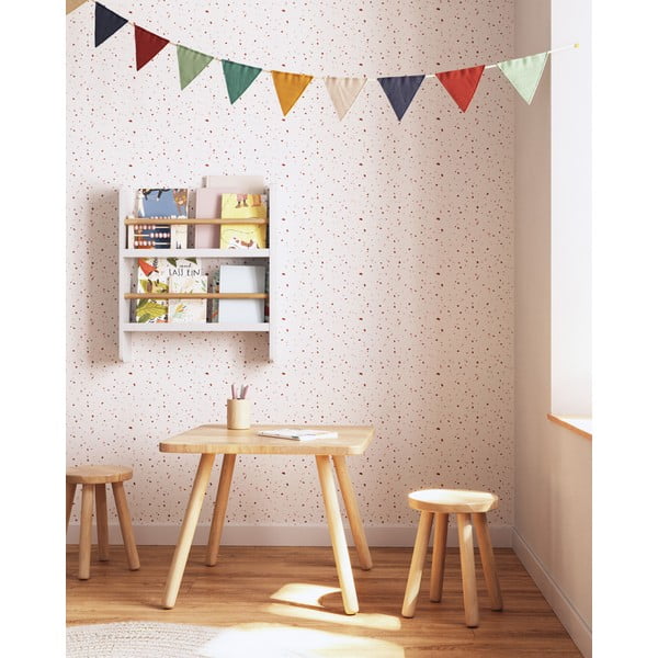 Biela poschodová detská polica 50 cm Gopi – Kave Home-image-2