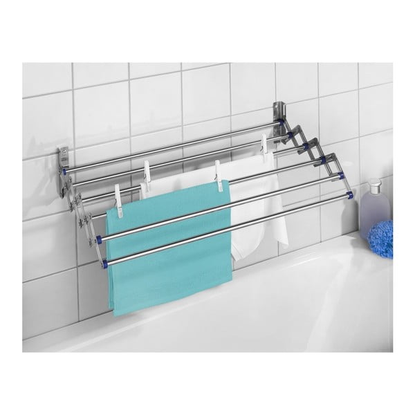 Nástenný teleskopický sušiak na bielizeň Wenko Dry-image-1