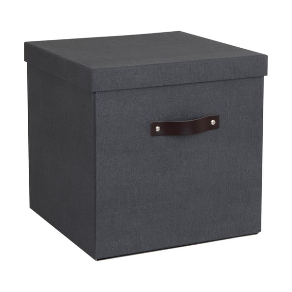 Čierna úložná škatuľa Bigso Box of Sweden Logan