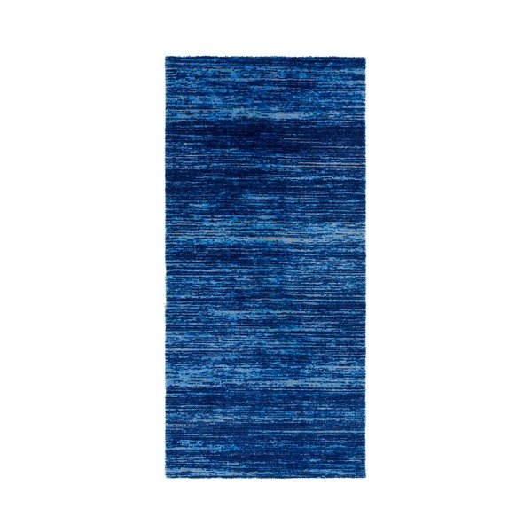 Modrý koberec Universal Venice Liso Azul, 57 x 120 cm-image-1