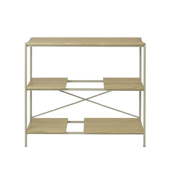 Regál v dekore duba v prírodnej farbe 105x92x40 cm Sukoya – Blomus