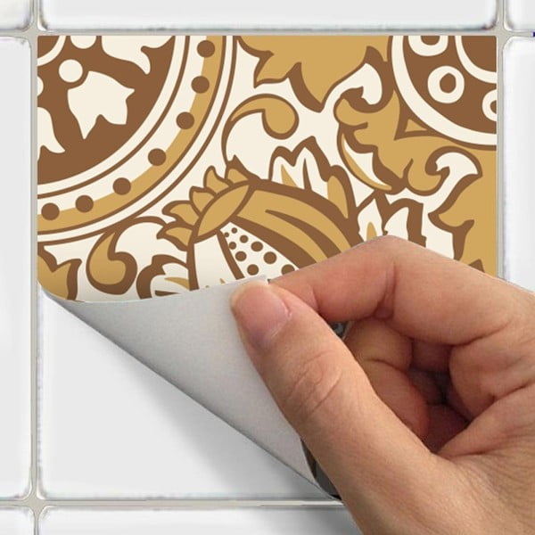 Sada 9 samolepiek Ambiance Cottage, 10 x 10 cm-image-2