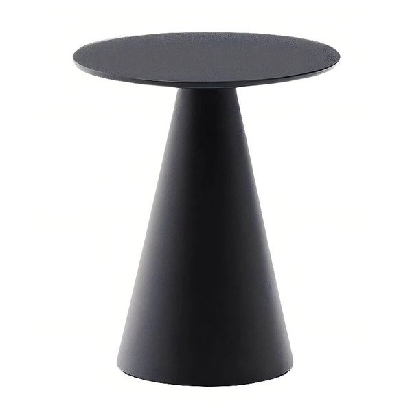 Okrúhly odkladací stolík so sklenenou doskou ø 35 cm Wilshire – Kave Home