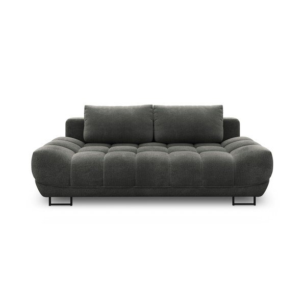 Tmavosivá trojmiestna rozkladacia pohovka Windsor & Co Sofas Cumulus