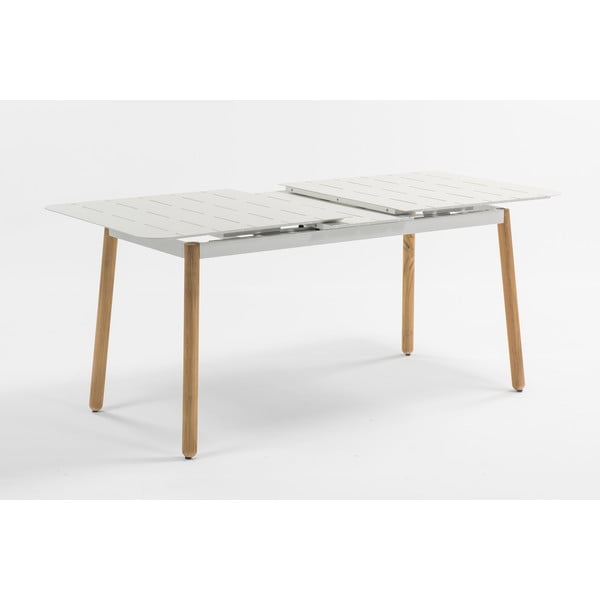 Set kovového záhradného nábytku v bielej a olivovozelenej farbe Ezeis Alicante-image-4