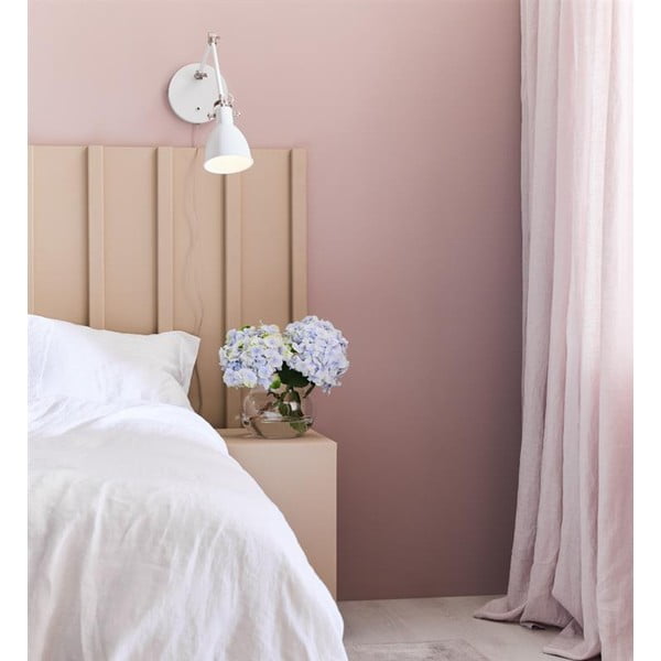 Biela nástenná lampa Markslöjd House, dĺžka ramena 84,5 cm-image-2