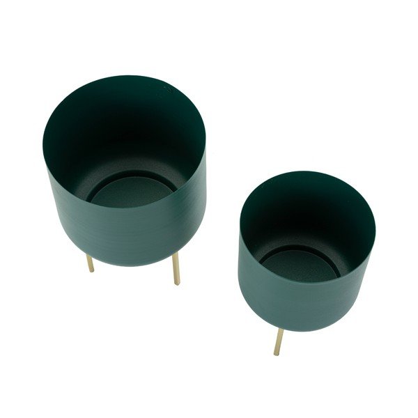 Kovové obaly na kvetináče v súprave 2 ks ø 20 cm Grent – ​​Mauro Ferretti-image-2