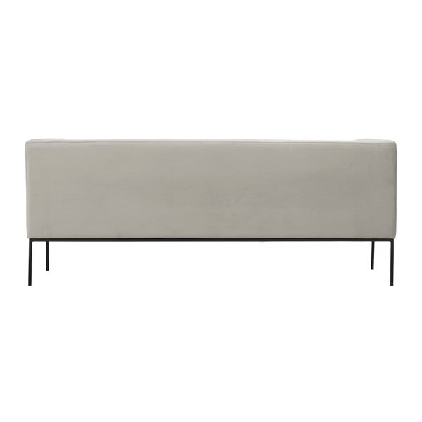 Béžová zamatová dvojmiestna pohovka Windsor & Co Sofas Neptune-image-4