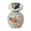 Ručne maľovaná váza z kameniny (výška 23,5 cm) Hezha – Bloomingville